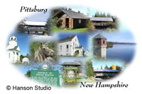 Pittsburg, NH - Collage